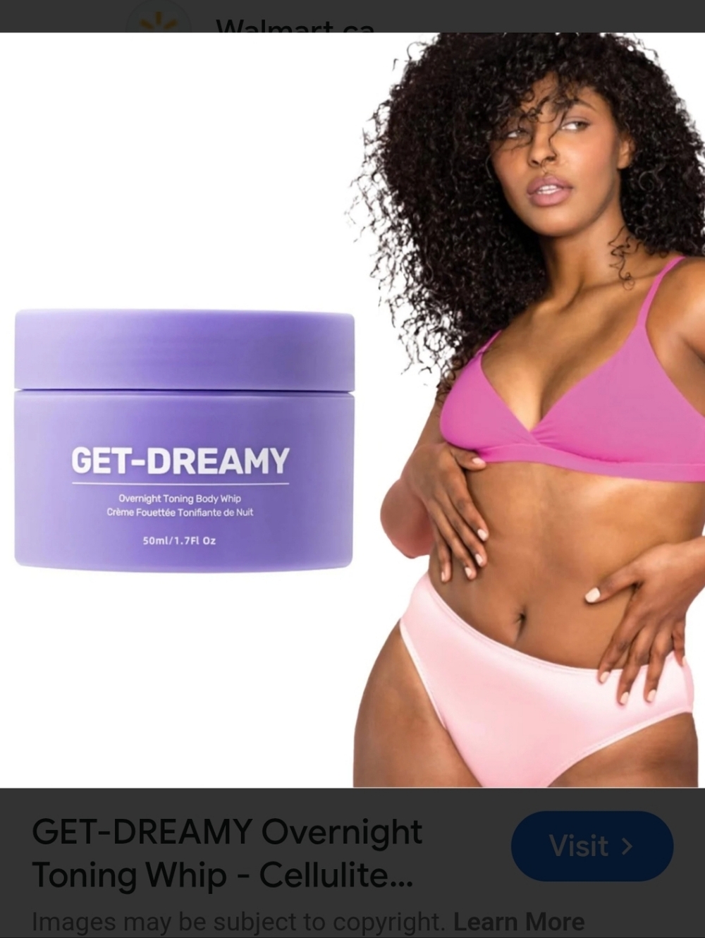 NEW SEALED (2) MAELYS 6.8 Ounces GET-DREAMY Overnight Toning Body Whip ๐ค๐ค - Picture 4 of 12